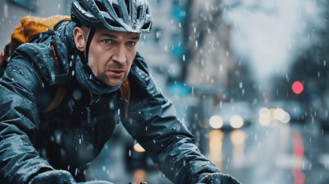 Nie ohne Fahrradhelm